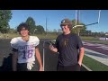 bloomington south vs columbus north sam giles postgame interview