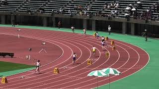 令和5年度熊本県高等学校総合体育大会　女子4×100mR予選3組目