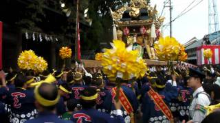 天満　　宮入　　魚吹八幡神社　秋祭り　昼宮　2010