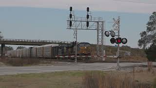 IO25 passing through Waycross 5th Feb 2023 a Chicago to Jacksonville intermodal service