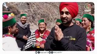 Shivratri  ਮੌਕੇ Himachal ਪਹੁੰਚੇ Diljit Dosanjh ਨੇ ਕੀਤਾ Pahadi (ਨਾਟੀ) Dance #diljitdosanjh  #shorts