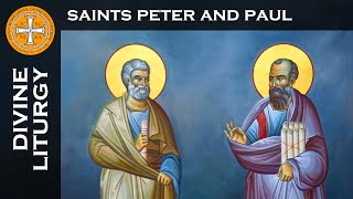 2023-06-29 Greek Orthodox Divine Liturgy of Saint John Chrysostom: Holy Apostles Peter and Paul