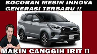 Ini Bocoran Mesin Innova Generasi Ketiga! Rilis Tahun Ini!