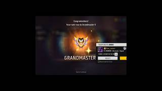 Grandmaster done ✅ free fire 🔥#amitbhai #freefireclips #trending #shorts #ajjjubhai #tondegamer