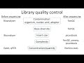 Library quality assessment