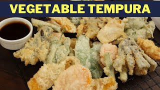 Vegetable Tempura Recipe (Easy Filipino Style)