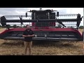 Massey Ferguson MF7370 Beta Combine Walkaround