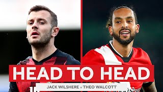 HEAD TO HEAD | Wilshere v Walcott | AFC Bournemouth v Southampton | Emirates FA Cup 20-21