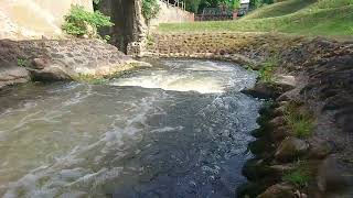 Belmonto kriokliai, Vilnius Lietuva _ Belmont waterfalls _ Водопады Бельмонт, Вильнюс Литва