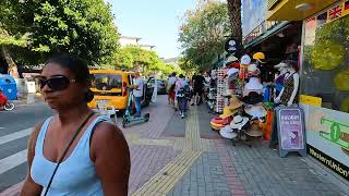 🇹🇷 Alanya Walking Tour | Street Walking Tour Turkey 4K 🌴