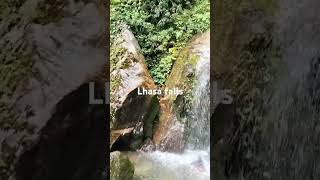 Lhasa falls enjoying sikkim gangtok#natural falls#naturalattractions