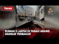 Kos-kosan Tiga Lantai di Tanah Abang Hangus Terbakar, 8 Unit Mobil Damkar Dikerahkan