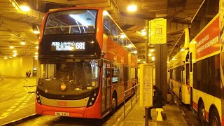 Hong Kong Bus KMB E6X80 @ 681 九龍巴士 Alexander Dennis Enviro500 MMC New Facelift 中環(香港站) 馬鞍山市中心