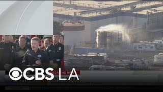 EPA Federal On-Scene Coordinator discusses air quality as a result of Garden Grove chemical leak