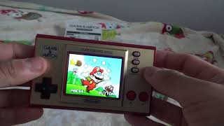 Game & Watch Super Mario Brothers Unboxing/Review!!