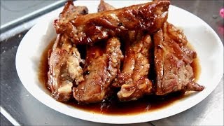 【4K2K】コーラのスペアリブ煮の作り方　How to make boiled spareribs cola