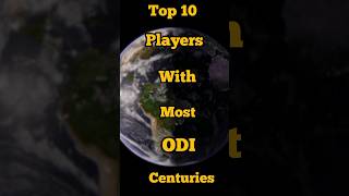 Top 10 players with most ODI centuries #top10 #viratkholi #abdevilliers #viral