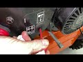 husqvarna snow thrower will not start. how to diagnose and repair.