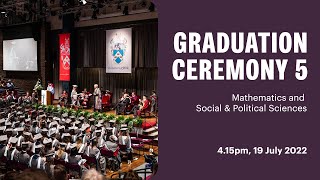 Ceremony 5 Livestream: University of York Graduation Ceremonies July 2022