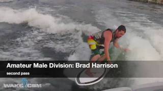 2009 NWWSA Wakesurf Open - Amateur Male - Brad Harrison