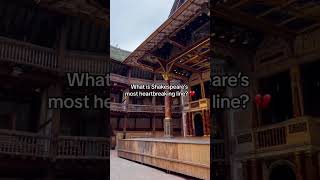 Heartbroken, btw | Shakespeare's Globe