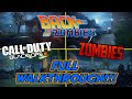 BACK TO THE ZOMBIES - FULL WALKTHROUGH!!! | Zombies Custom Map (Black ops III)