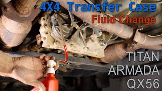 4X4 Transfer Case Fluid Change | Nissan Titan