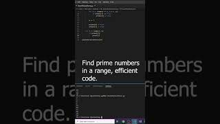 Find Prime Numbers in a Range! (Sieve Of Eratosthenes Algorithm)