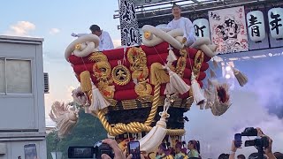 令和4年 2022年 土塔町ふとん太鼓 百舌鳥八幡宮 月見祭 宮入5番