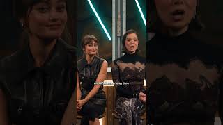 The Voices of Jinx and Vi: Ella Purnell and Hailee Steinfeld #shorts #arcane #leagueoflegends