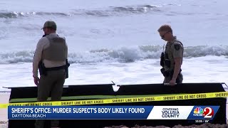 Possible body of murder suspect washes ashore on Volusia County beach, deputies say