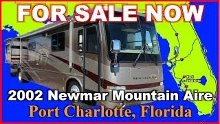 2002 Newmar Mountain Aire 4096 Used Class A Diesel Motorhome, Florida, Ft Myers, Sarasota