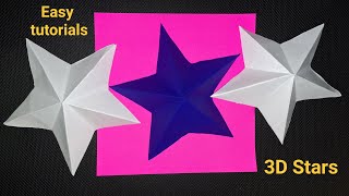 3D Star origami | Easy tutorials