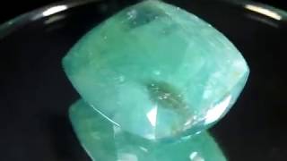 114.47 Ct Huge Octagon Bluish Green Natural Unheated Madagascar Grandidierite