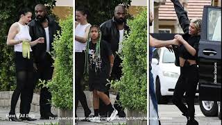 Kanye West and ‘wife’ Bianca Censori take his daughter North to church