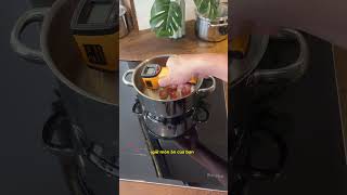 Không lo nguội với tính năng này trên bếp từ #feuervietnam #beptu #warm