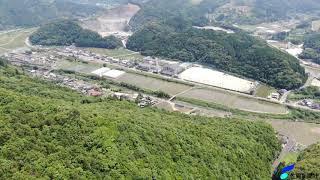 ドローン空撮・厳木高校（空さんぽ～学校のある風景～）