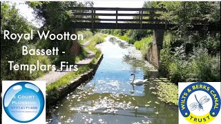 Royal Wootton Bassett - Templars firs section of the Wilts and Berks canal.