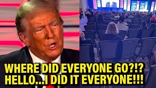 Trump FUNDRAISER FAILS Tonite! He only SOLD SEVEN TICKETS: "The event LOST Money?!"