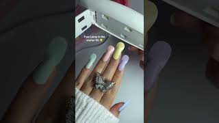 GRWM for school ๐ญ #nailart #nails #naildesign #manicure #nailtech #nailpolish #nailtutorial #gel