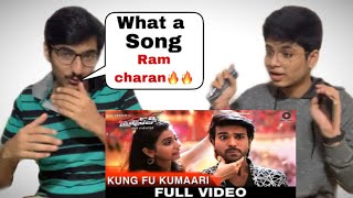 Kung Fu Kumaari Reaction | Bruce Lee The Fighter | Ram Charan & Rakul Preet Singh | zee music video.