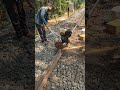 🚂🚂🚂 southwesternrailway skv welding rail cutting work100% railway subscribetomychannel 🚂🚂🚂