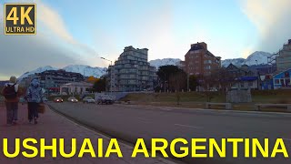 Ushuaia, Argentina Virtual Walking Tour (4K): Waterfront, Mountains, Downtown, the Port, and More!