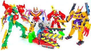 Mini-pla DonBrothers『Omnibus』Don Onitaijin ToraDraGonJin Omikoshi Phoenix Power Rangers Megazord