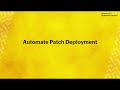 Automate Patch Deployment | Patch Management Walkthrough | ManageEngine Endpoint Central