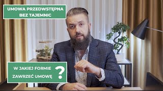 Umowa przedwstępna bez tajemnic - # 4 - \