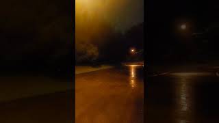 Get Good Sleep with Rain Sounds for Sleeping | Calm Rain Falling Sounds on Empty Road at Night