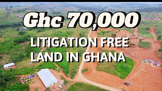 OWN LAND WITH ONLY $4500 AT THE MOST SERENE PART OF ABURI, GHANA. BEST LITIGATION FREE LAND IN GHANA