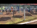 départ championnat de france junior moto cross