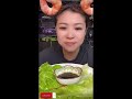 捞汁贻贝 u0026捞汁海螺 u0026红魔虾头自由 mukbang 吃播 chinesemukbangshow eatingshow seafood 生食